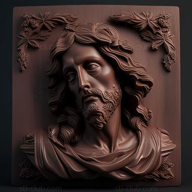 3D model st jesus (STL)